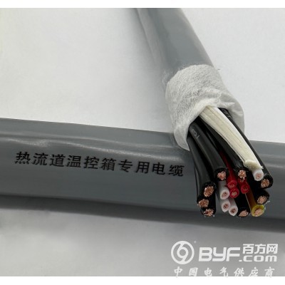 兴晟达17芯25芯热流道温控箱专用电缆图2