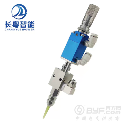 顶针式点胶阀CY605源头工厂不锈钢流体通道图3