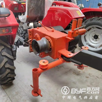 拉电缆牵引用四轮绞磨 电力工程放线用牵引机图1