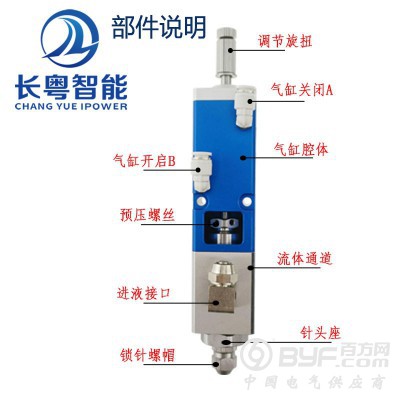直供回吸阀CY350大流量中高粘度回吸点胶阀UV胶硅胶锡膏图2