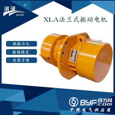 法兰式侧板电机XLA系列滨河三相振动电机