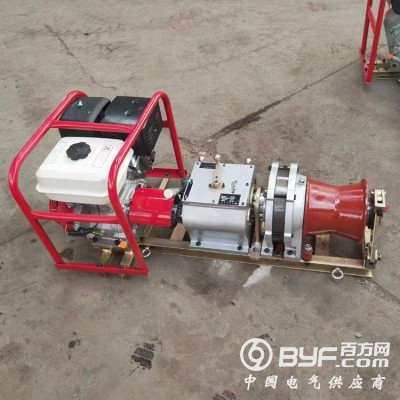 快中快机动绞磨 快速5吨牵引机 汽油机卷扬机