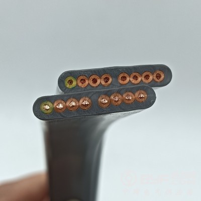興晟電業(yè)供應(yīng)8*0.75mm2+2G電梯專用帶鋼絲扁電纜