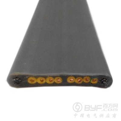 兴晟电业供应8*0.75mm2+2G电梯专用带钢丝扁电缆图2