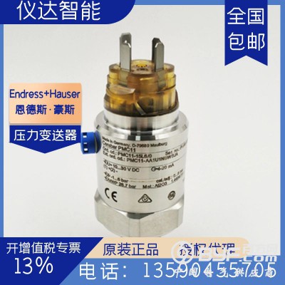 E+H恩德斯豪斯PMC11-AA1U1NBWBJA压力变送器